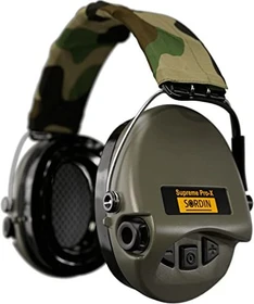 Sordin Supreme Pro X LED Gehörschutz camo textile