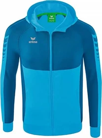 Erima Six Wings mit Kapuze Trainingsjacke curacao/mykonos (Herren)