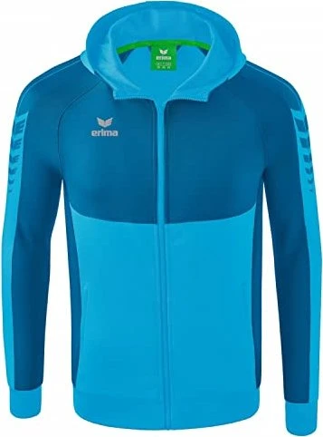 Erima Six Wings mit Kapuze Trainingsjacke curacao/mykonos (Herren)