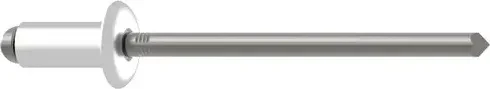 Gesipa A4 Edelstahl Flachrundkopf Blindniete 4x8mm, 500 Stück