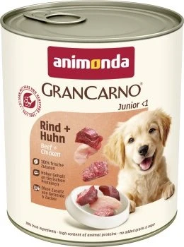 animonda GranCarno Junior Rind und Huhn, 19.20kg (24x 800g)