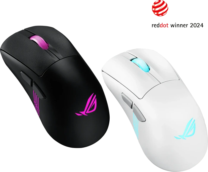 ASUS ROG Keris II Origin Wireless Moonlight White, USB/Bluetooth