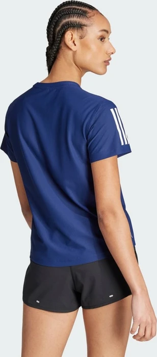 adidas Own The Run Laufshirt kurzarm dark blue (Damen)