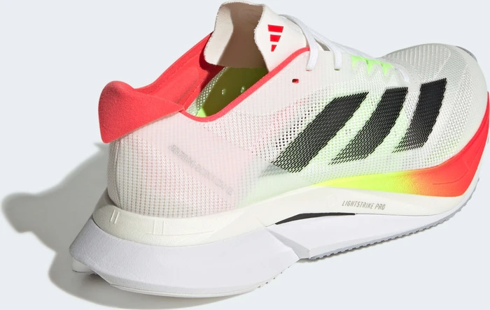 adidas Adizero Boston 12 cloud white/core black/lucid red (Damen)