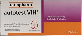ratiopharm Autotest VIH HIV Selbsttest,     1 Stück