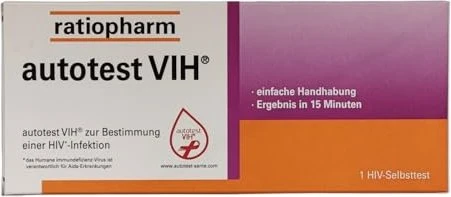 ratiopharm Autotest VIH HIV Selbsttest, 1 Stück