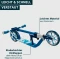 Hudora Big Wheel 205 Advanced Daydream Edition Scooter clouds Vorschaubild