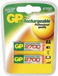 GP Batteries Mignon AA NiMH 2700mAh, 2er-Pack