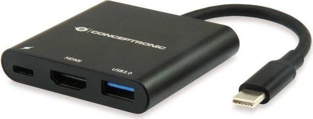 Conceptronic DONN01B USB-C auf HDMI Adapter