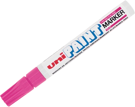 Uni-Ball uni-Paint PX-20 Lackmarker Rundspitze dick pink