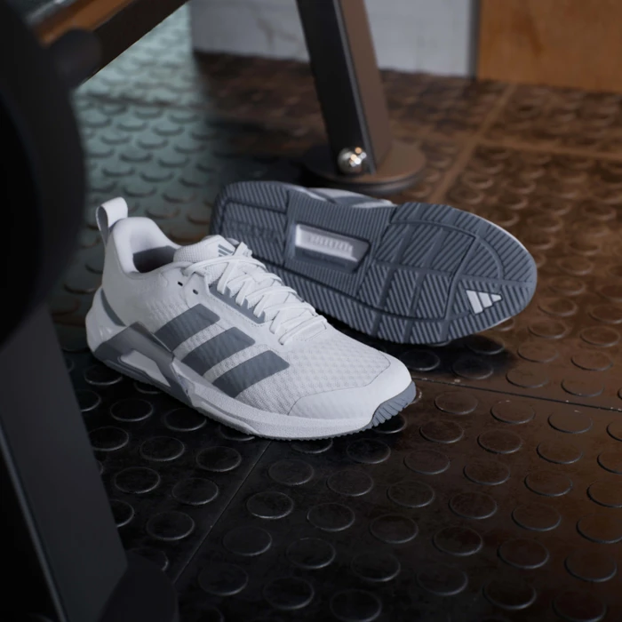 adidas Dropset Control cloud white/grey/lucid red (Damen)
