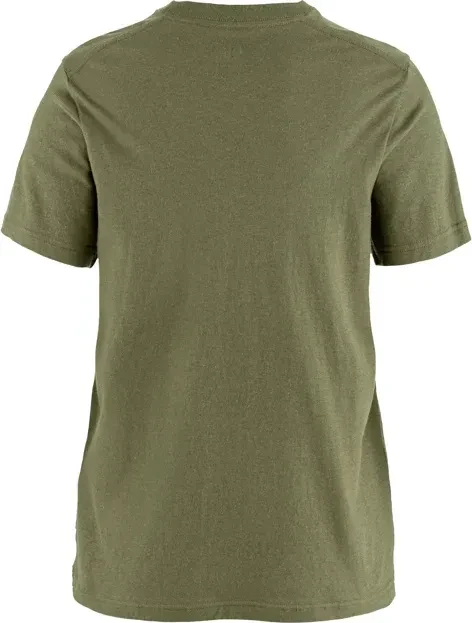 Fjällräven Hemp Blend Out Here T-Shirt kurzarm grün (Damen)