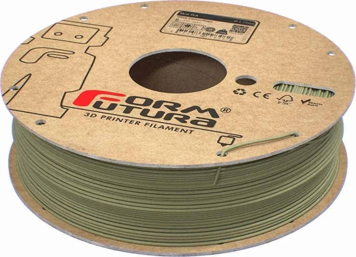 Formfutura Matt PLA, olive camouflage, Spule, 1.75mm, 750g