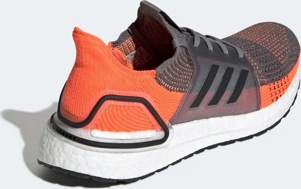 adidas Ultraboost 19 grey four/core black/hi-res coral (Herren)