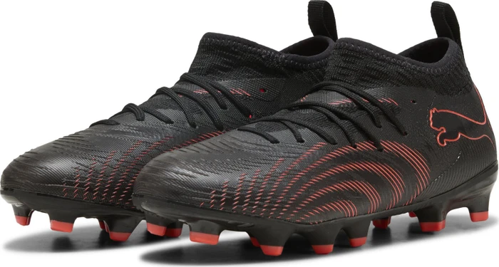 Puma Future 9 Match FG/AG puma black/glowing red/strong gray (Junior)