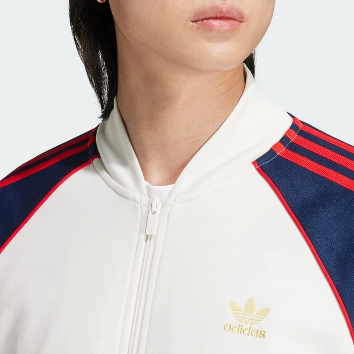 adidas Adicolor Classics SST Originals Trainingsjacke cloud white/night indigo (Herren)
