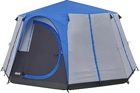 Coleman Cortes Octagon 8 Familienzelt blau