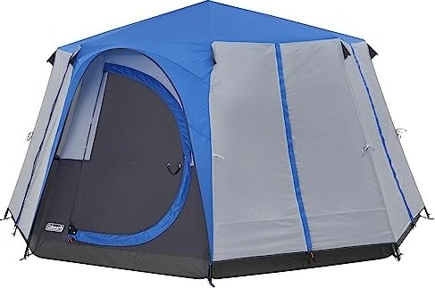 Coleman Cortes Octagon 8 Familienzelt blau