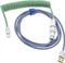 Ducky Premicord Spiralkabel USB-C auf USB-A, Tastaturkabel (Spiral-Textilkabel), 1.8m, Iris Vorschaubild
