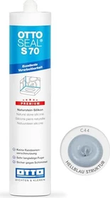 Otto-Chemie Ottoseal S 70 C44 Naturstein Silikonkleber hellblau struktur, 310ml