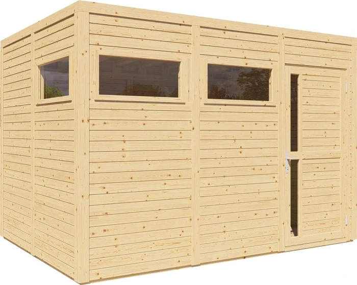 Bertilo Cubus 3 Gartenhaus 337x234cm