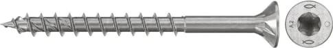 fischer PowerFast FPF II CTP T20 4x40 A2 200 Spanplattenschraube, 4x40mm, 200 Stück