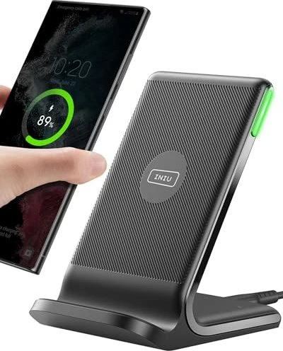 INIU I211 Qi-Certified 15W Wireless Charger schwarz
