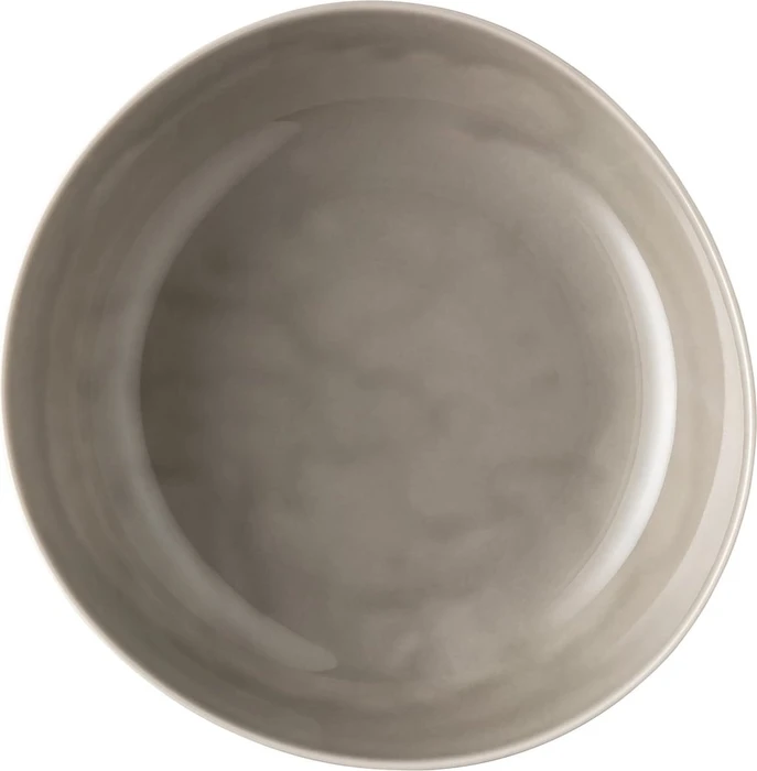 Rosenthal Junto Pearl Grey - Relief nur außen Suppenteller 25cm