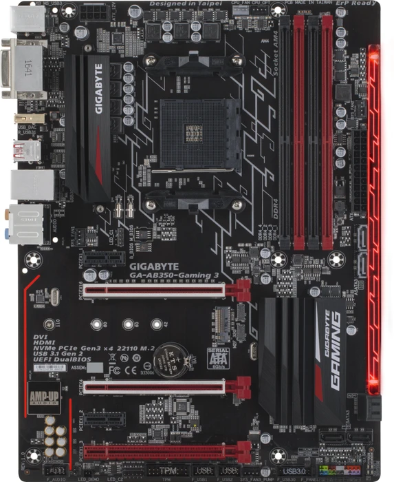 GIGABYTE GA-AB350-Gaming 3 (AMD AM4)