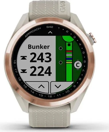 Garmin Approach S42 rose gold/light sand