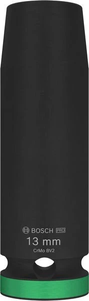Bosch Professional PRO Impact Außensechskant Steckschlüssel 1/2", 13x77mm, 1 Stück