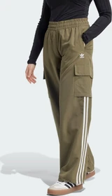 adidas Originals Adicolor Cargo Trainingshose lang olive strata (Damen)
