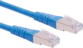 Roline / Secomp GHMT Patchkabel, Cat6, S/FTP, RJ-45/RJ-45, 20m, blau