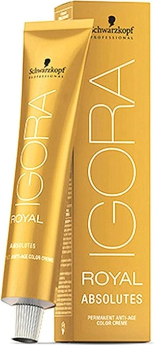 Schwarzkopf Igora Royal Absolutes Anti-Age Haarfarbe 6/80 dunkelblond rot natur, 60ml