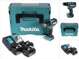 Makita DDF485RF3J Akku-Bohrschrauber inkl. MAKPAC + 3 Akkus 3.0Ah