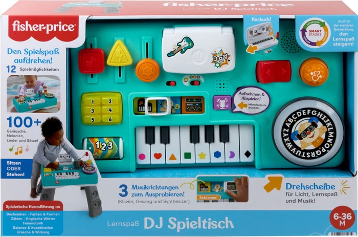 Mattel Fisher-Price Mixspaß Dj-Tisch