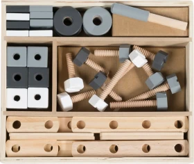 roba Holzbaukasten Set, 48-tlg.