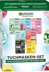Garnier Hydra Bomb Tuchmaske 7 Tage Pflege-Kur, 7 Stück
