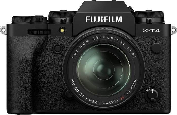 Fujifilm X-T4 schwarz mit Objektiv Fujinon XF 18-55mm 2.8-4.0 R LM OIS
