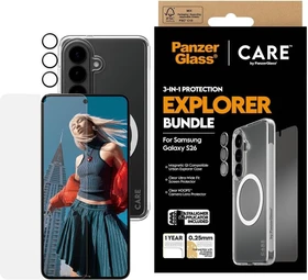 PanzerGlass Care 3-in-1 Bundle für Samsung Galaxy S26