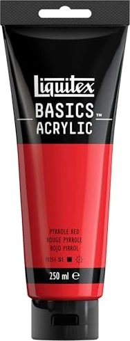Liquitex Basics Acrylic pyrrole red, 250ml