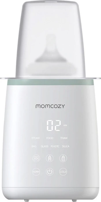 Momcozy 6in1 schneller Flaschenwärmer weiß