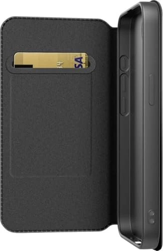 Black Rock Slim Folio Booklet für Apple iPhone 16e schwarz