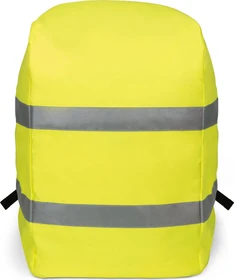 Dicota Regenhülle für Dicota Hi-Vis 65 Liter Rucksack, gelb