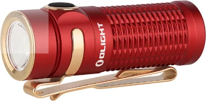 OLight Baton 3 Taschenlampe rot