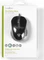 Nedis Optical Mouse mit gummierten Seiten, schwarz, USB Vorschaubild