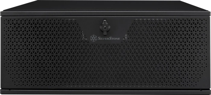 SilverStone RM44, Rackmount Storage, schwarz, 4HE, ATX