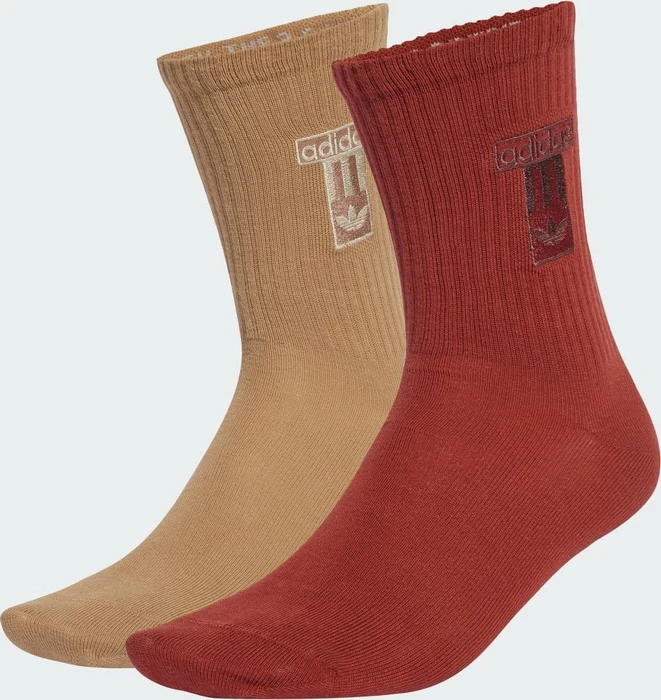 adidas Adibreak Crew Socken cardboard/burnt sienna, 2 Paare