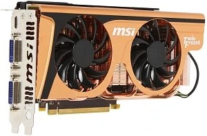 MSI GeForce GTX 560 Ti, N560GTX-Ti Twin Frozr II Golden Edition, 1GB GDDR5, 2x DVI, Mini HDMI