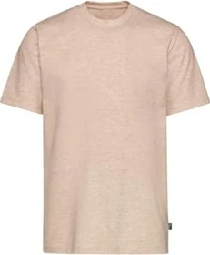 trigema Deluxe Baumwolle T-Shirt kurzarm sand/melange (Damen)